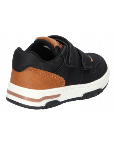 AmericanClub - chlapčenské tenisky – čierna elegancia s hnedými tónmi a precíznym detailom šitia🖤👟