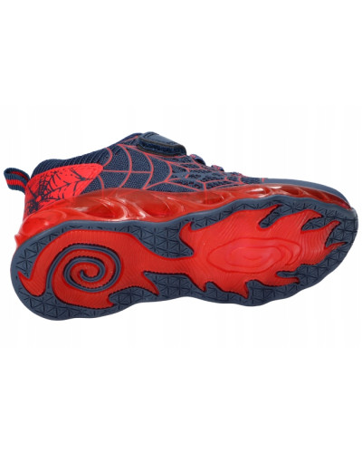 AmericanClub🔥červená sila ohňa vs. tajomná tmavomodrá noc – svietiace tenisky s pavučinou! 🕸️✨