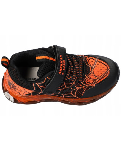 AmericanClub🕸️oranžová sila v sieti noci – tenisky, čo rozžiaria tvoj krok! 🔥🖤