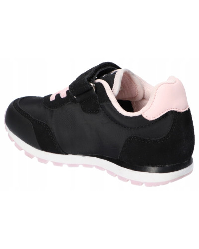 AmericanClub🌙čierna elegancia s nádychom ružového svitu – dievčenské tenisky pre štýlový krok snov! 🌸