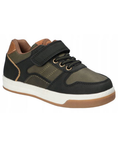 AmericanClub🔥chlapčenské tenisky v tónoch zemskej harmónie – khaki ako lesná zeleň, hnedé detaily ako lúče zapadajúceho slnka🌿☀️