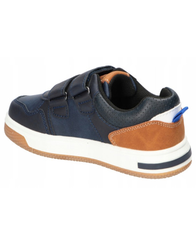 AmericanClub🌊tmavomodrá hĺbka oceánu s hrejivým dotykom jantáru – tenisky pre malých objaviteľov! 🏆