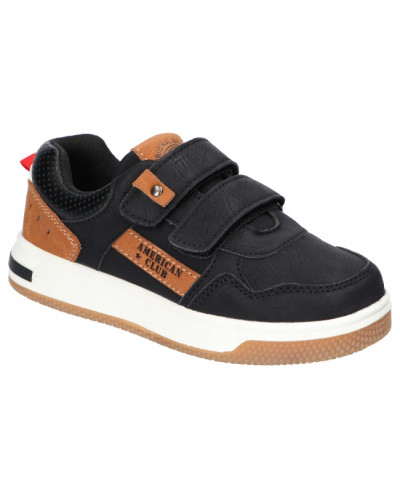 AmericanClub🚀čierna sila a hnedá elegancia – tenisky pre malých dobrodruhov! 🌟