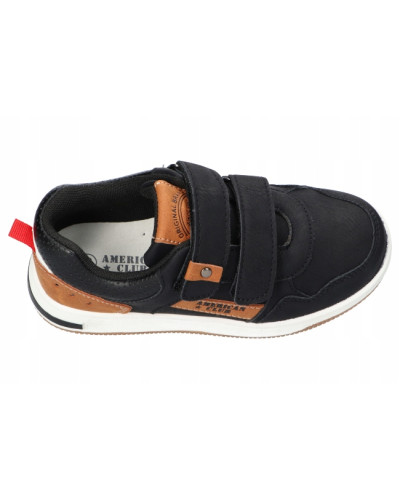 AmericanClub🚀čierna sila a hnedá elegancia – tenisky pre malých dobrodruhov! 🌟