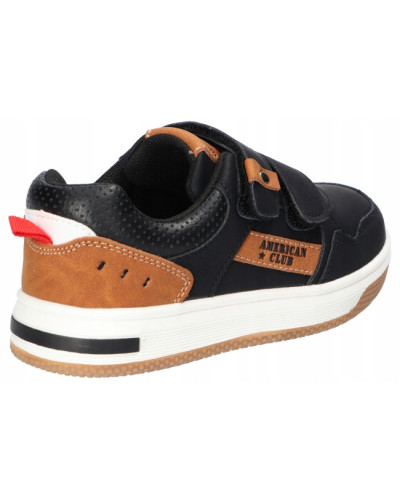 AmericanClub🚀čierna sila a hnedá elegancia – tenisky pre malých dobrodruhov! 🌟