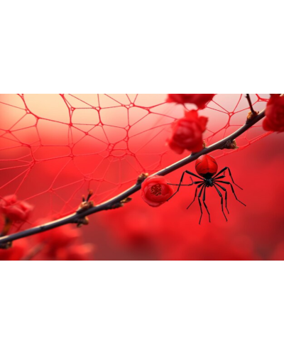 AmericanClub🔥červená sila ohňa vs. tajomná tmavomodrá noc – svietiace tenisky s pavučinou! 🕸️✨