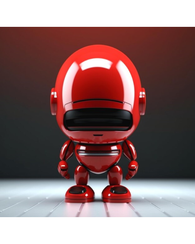 AmericanClub-chlapčenské tenisky–biela v spojení s tmavomodrou, okrovo-bordovou pätou s robotom, ktorý verne stráži každý krok👟✨