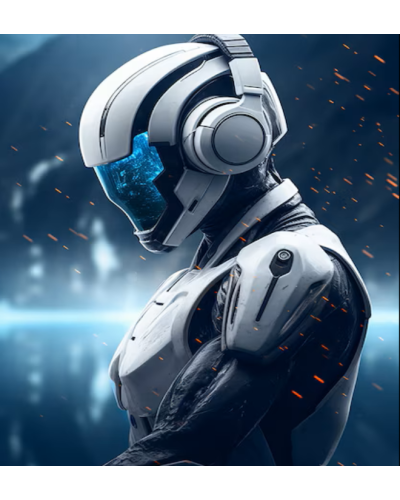 AmericanClub-chlapčenské tenisky–biela v spojení so sivou, tyrkysovou a robotom na vonkajšej strane do sveta dobrodružstva👟💙