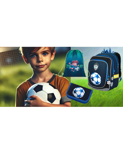 TOPGAL - Small"Fit"Set - 22016 - Futbalová vášeň v školskom sete ⚽ – precízne prepracovaný dizajn pre malých šampiónov! ⭐