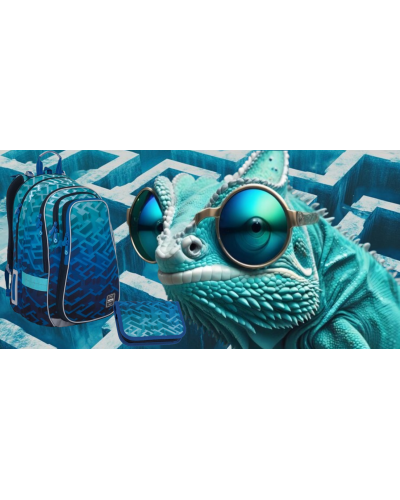 TOPGAL - SmallSet - 🌀LYNN 25017🌀labyrint vedomostí-modrý set ako mapa do sveta múdrosti a zázrakov 📘🧩✨