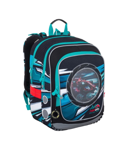 TOPGAL-SmallSet🏎️ENDY 25013🏎️chlapčenský školský set–pretekársky špeciál pre šampiónov rýchlej jazdy, lenochod za volantom auta