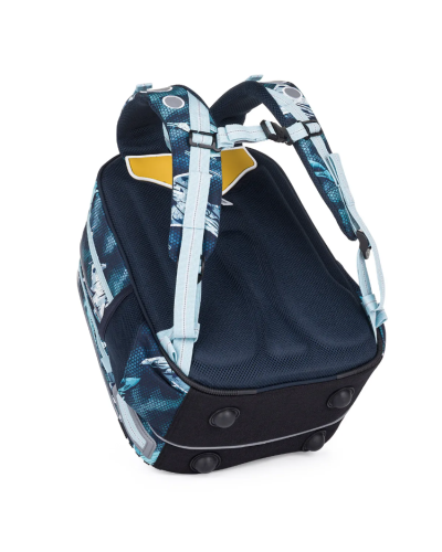 TOPGAL - SmallSet-ELLY24052 - tvoj svet ukrytý za zipsom - chlapčenský školský set s motívom stíhačiek