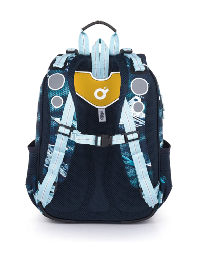 TOPGAL - SmallSet-ELLY24052 - tvoj svet ukrytý za zipsom - chlapčenský školský set s motívom stíhačiek