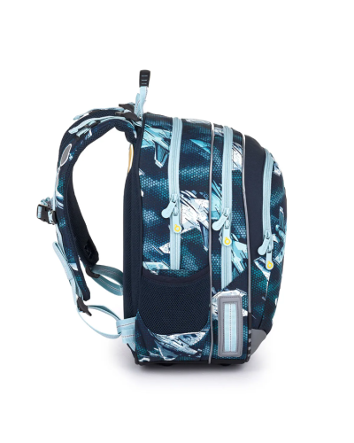 TOPGAL - SmallSet-ELLY24052 - tvoj svet ukrytý za zipsom - chlapčenský školský set s motívom stíhačiek