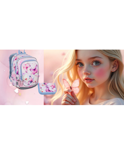 TOPGAL - SmallSet-ENDY24002 - krídla jemnosti - dievčenský set s motýlikmi, ktorý oživí tvoje sny