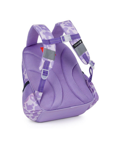 TOPGAL🐱🦋💜fialový škôlkarsky batôžtek s roztomilým mačiatkom, motýlikom a brmbolcom – kúzelný svet pre malé princezné🐱🦋💜