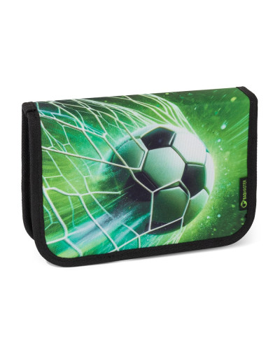 Bagmaster🌟školský set pre malých futbalových hrdinov – batoh, peračník a vrecko v motíve „Zeleň futbalu“ ⚽🌿