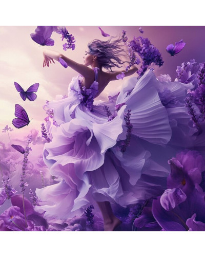 TOPGAL💜CODA 24007 - školský batoh💜fialová dúha snov 🎒 – kde víla tanca všíva eleganciu do každého stehu batohu✨