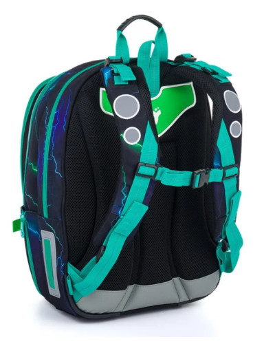 TOPGAL⚡️🚀SmallSet - MIRA 24019⚡️🚀búrkové blesky na tvojich pleciach - školský set pre chlapcov