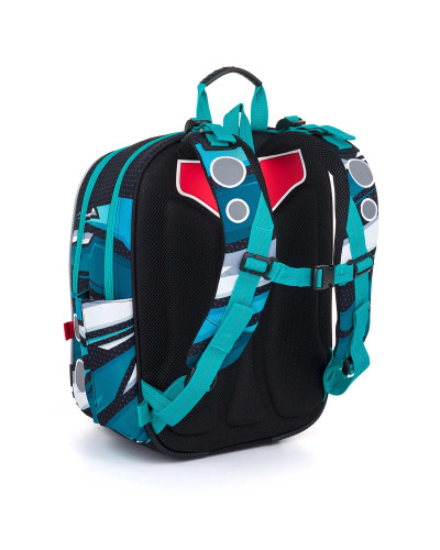 TOPGAL-SmallSet🏎️ENDY 25013🏎️chlapčenský školský set–pretekársky špeciál pre šampiónov rýchlej jazdy, lenochod za volantom auta