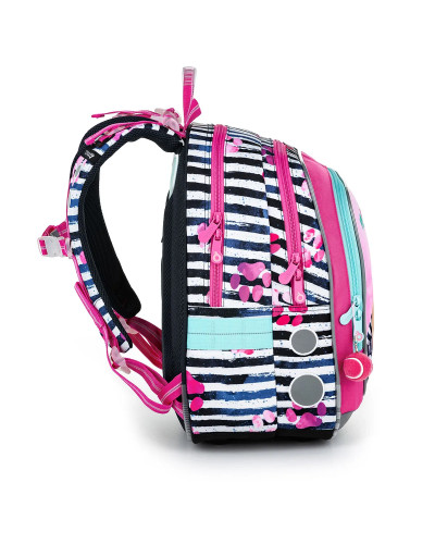 TOPGAL 🌸🎒 SmallSet - ENDY 22005 🐾 kompánia krásy - školský set s buldočkom - kamarátsvo a štýl v každej chvíli