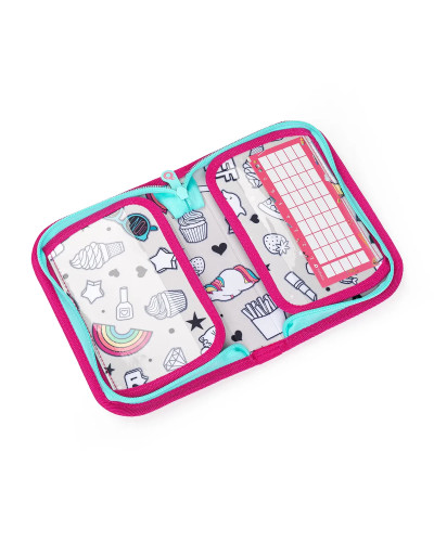 TOPGAL 🌸🎒 SmallSet - ENDY 22005 🐾 kompánia krásy - školský set s buldočkom - kamarátsvo a štýl v každej chvíli