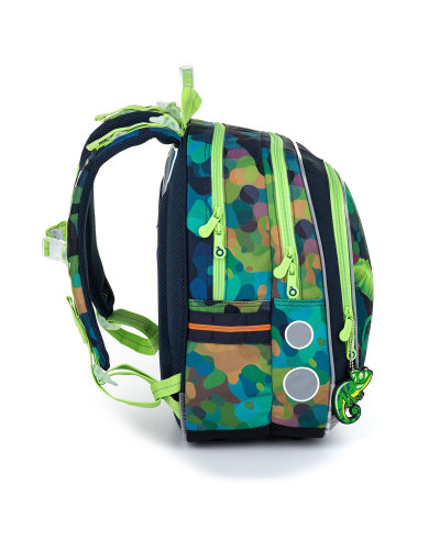 TOPGAL 🎨🦎 SmallSet - ENDY 22055 🎨🦎 chameloónova múdrosť - školský set pre chlapcov s farebným chameleónom v srdci učenia