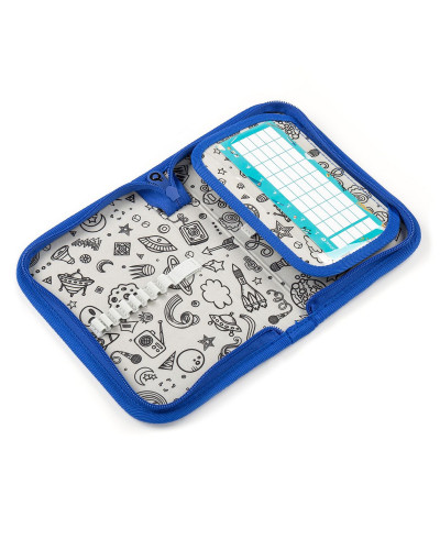 TOPGAL 🧩🌟 SmallSet - ELLY 19014 🧩🌟 školská sada pre chlapcov s postavičkami, blokmi a výbavou