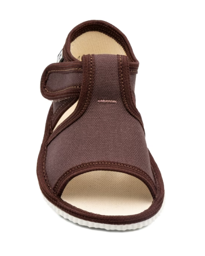 Detské prezuvky 🍫čokoládové krôčiky k úspechu – papučky, ktoré spájajú sladkú eleganciu a pohodlie vedomostí 🍫