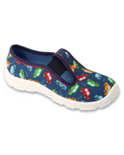 BEFADO 🚗✨autíčková jazda za poznaním – chlapčenské papučky pre veselý štart do škôlky aj školy 👣🎒