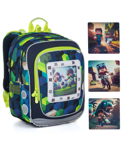 TOPGAL 🎒pixelový svet poznania – set, čo vedie malých objaviteľov múdrosti k víťazstvám na ihrisku⚽