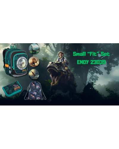 TOPGAL 🦕🌋SmallFitSet ENDY 23039🦕🌋svet dinosaurov, kde odvaha ožíva a malí hrdinovia píšu vlastné legendy 🌋🦖