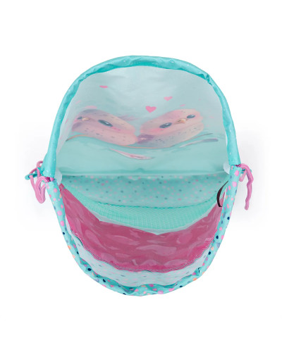 TOPGAL ❄️🤍SmallFitSet 💙✨ ENDY 24005❄️🤍lesní priatelia v objatí snežienok a jemného svetla fantázie