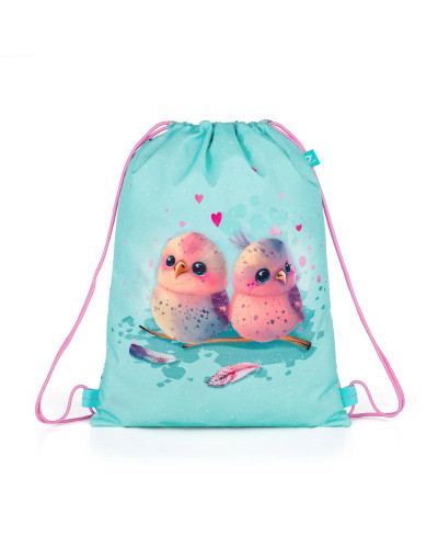 TOPGAL ❄️🤍SmallFitSet 💙✨ ENDY 24005❄️🤍lesní priatelia v objatí snežienok a jemného svetla fantázie