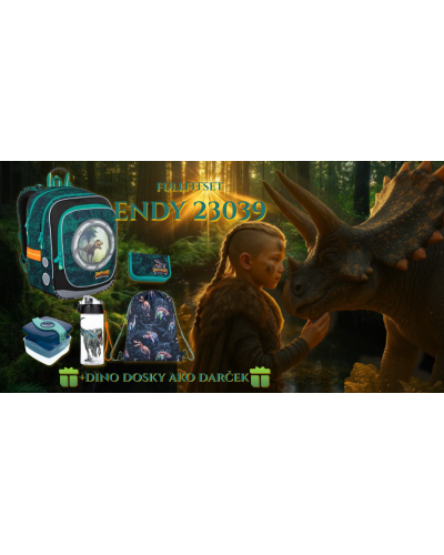 TOPGAL 🦕FULLFITSET✨ENDY 23039🦕spoznajme dinosaurí svet, kráčajme po stopách dávnych obrov a dotknime sa minulosti
