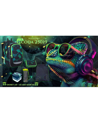 TOPGAL 💚✨🦎FULLFITSET CODA 25019💚✨🦎pestrofarebnou radosťou chameleóna prekonáme všetky povinnosti