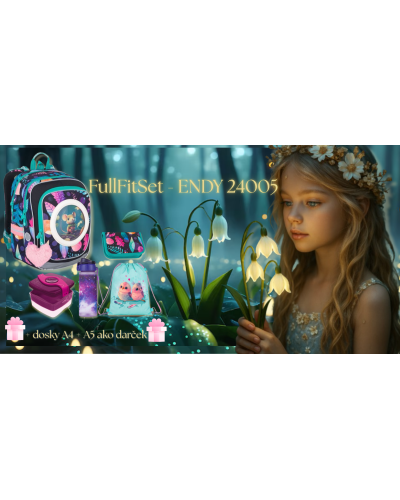 TOPGAL 🌼FullFitSet✨ELLY 24005🌼rozsvieťme múdrosť poznania v objatí snežienok a lesných kamarátov