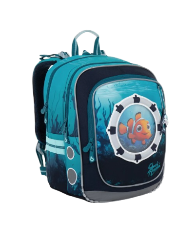 Rozprávkový Kompas snov – chlapčenský školský set Topgal Morský svet s batohom a peračníkom