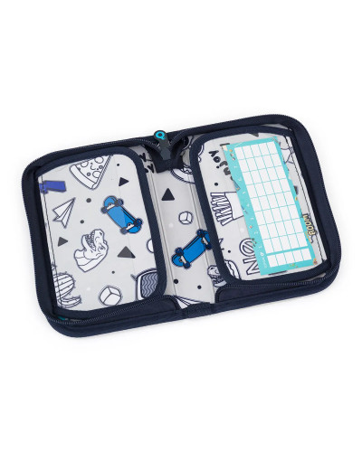 Rozprávkový kompas snov Ľadové vedomosti – školský set COCO 26017 pre chlapca hokejový motív