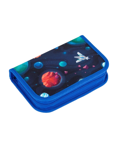 Rozprávkový kompas snov Galaxia poznania – školský set BEBE 26013 pre chlapca vesmírny motív