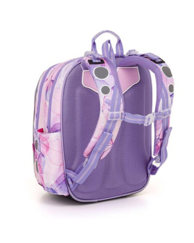 Kvetinová odvaha – dievčenský školský set s batohom Topgal ENDY 25073 a peračníkom s koníkom