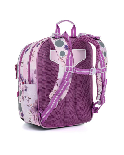 Strieborná neha – dievčenský školský set s batohom Topgal ENDY 26003 a peračníkom Pegas