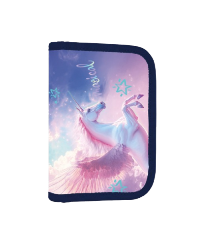 Strieborná neha – dievčenský školský set s batohom Topgal ENDY 26003 a peračníkom Pegas