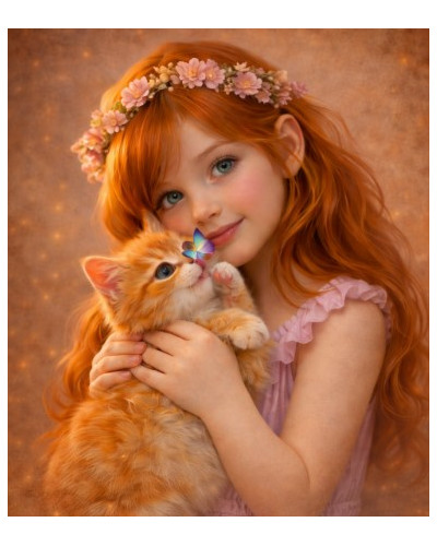 Nežná blízkosť – dievčenský školský set s batohom Topgal COCO 26006 a peračníkom s mačiatkom