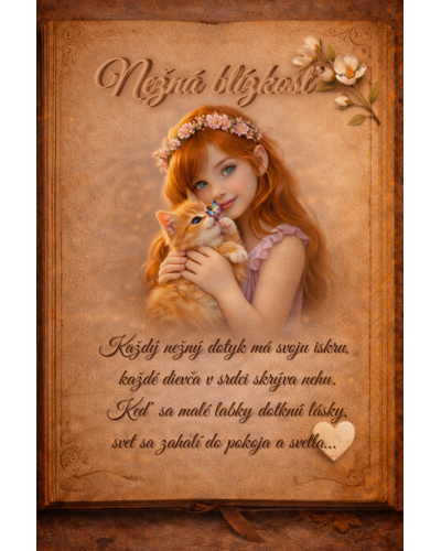 Nežná blízkosť – dievčenský školský set s batohom Topgal COCO 26006 a peračníkom s mačiatkom