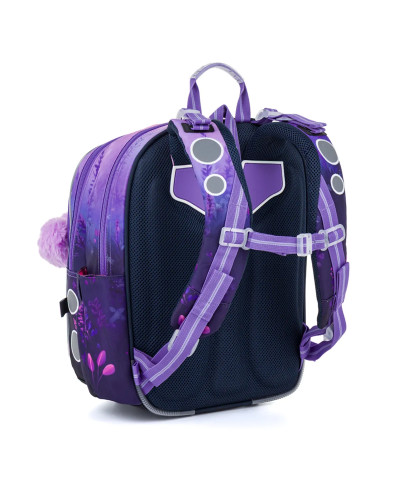 Dievčenský školský set TOPGAL ENDY 26007 Levanduľová princezná – batoh a peračník v jemnom fialovom dizajne
