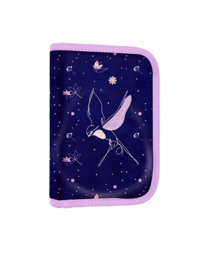 Dievčenský školský set TOPGAL ENDY 26007 Levanduľová princezná – batoh a peračník v jemnom fialovom dizajne