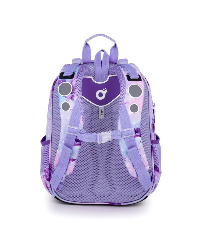 Dievčenský školský set TOPGAL ELLY 24050 Kráľovská iskra – batoh a peračník v jemnom fialovom dizajne