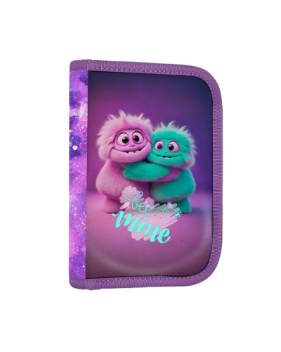 Dievčenský školský set TOPGAL ENDY24005 Horské objatie – batoh a peračník s horským motívom