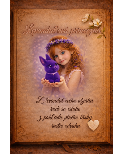 Dievčenský školský set TOPGAL ENDY 26007 Levanduľová princezná – batoh a peračník v jemnom fialovom dizajne